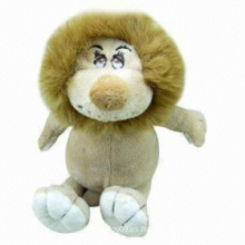 Peluche de peluche de león animal salvaje juguete